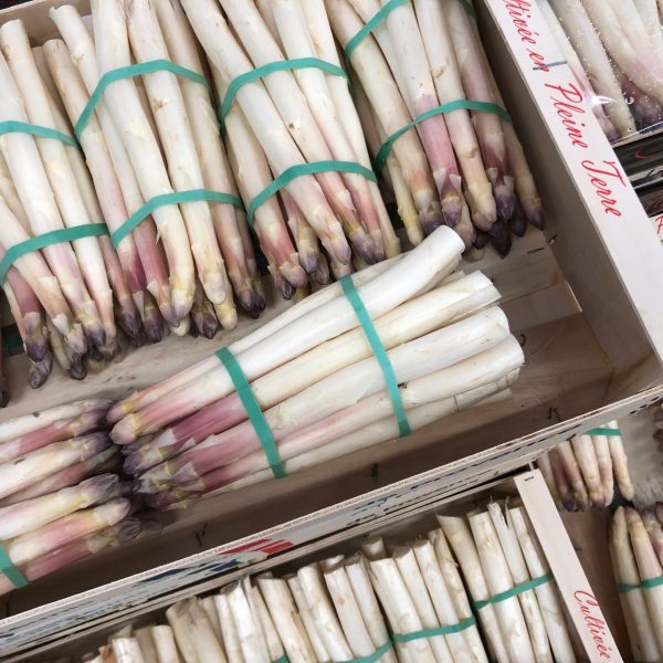 Asperge blanche nouvelle vaglio